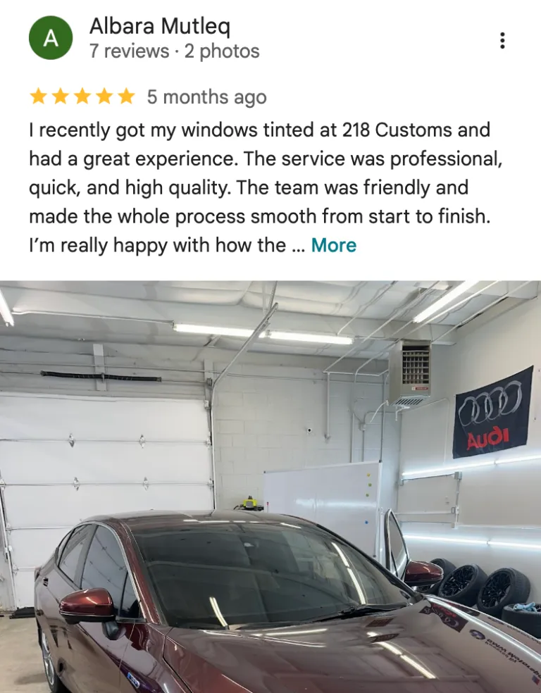 218 Customs – PPF and Car Wraps ceramic coating work in Lakewood, CO