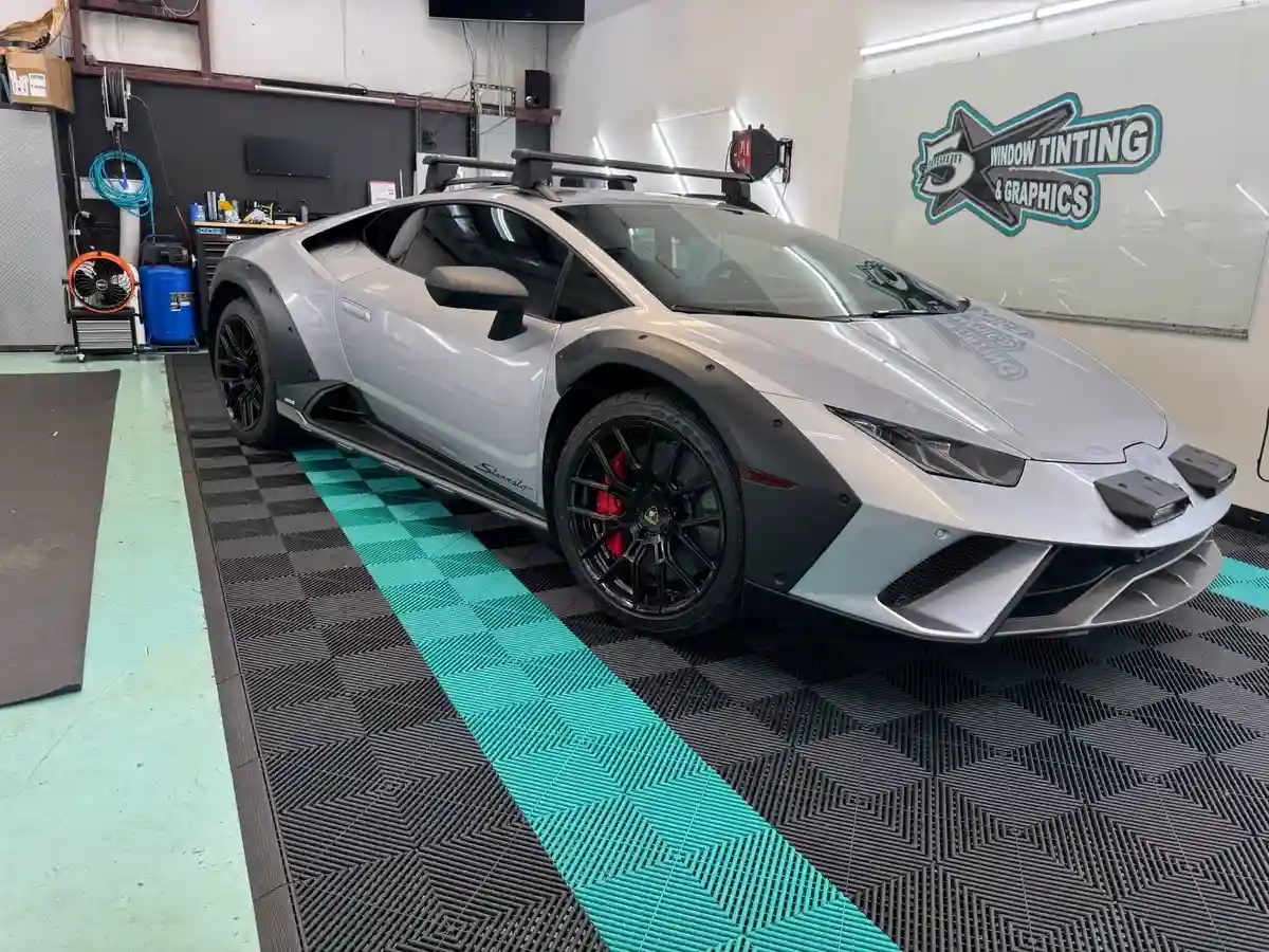 5 Star Design Window Tinting and Graphics ceramic coating work in Raleigh, NC