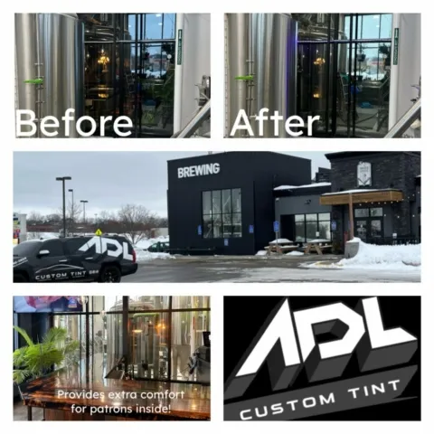 ADL Custom Tint ceramic coating work in Farmington, MN