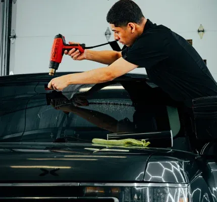 Advanced Window Tinting & PPF Tacoma ceramic coating work in Tacoma, WA