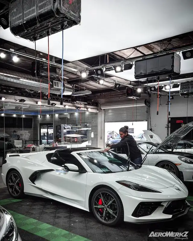 Aerowerkz ceramic coating work in City of Industry, CA