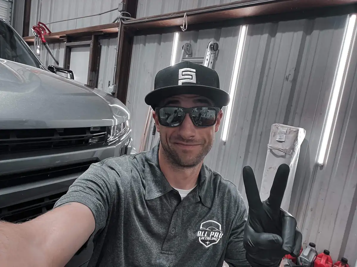 All Pro Detail ceramic coating work in Denton, TX