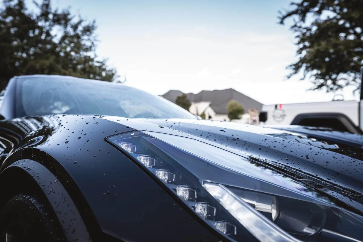 All Pro Detail ceramic coating work in Denton, TX