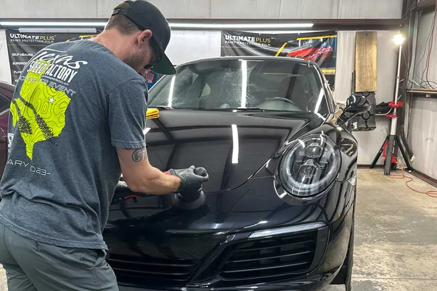 All Pro Detail ceramic coating work in Denton, TX
