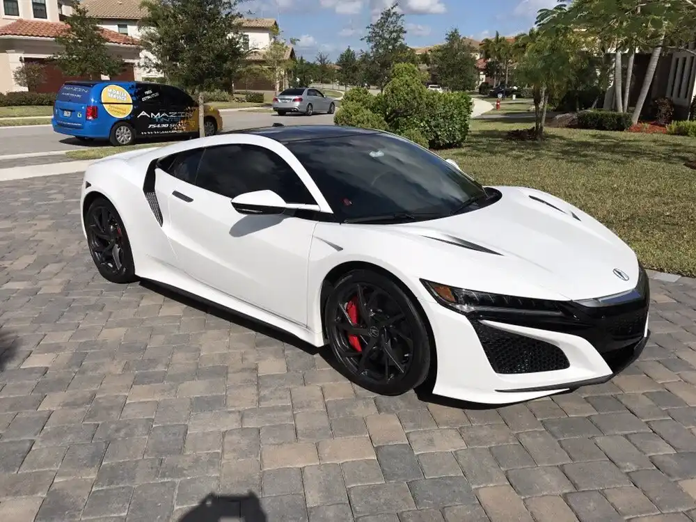 Amazin Tints ceramic coating work in Pompano Beach, FL