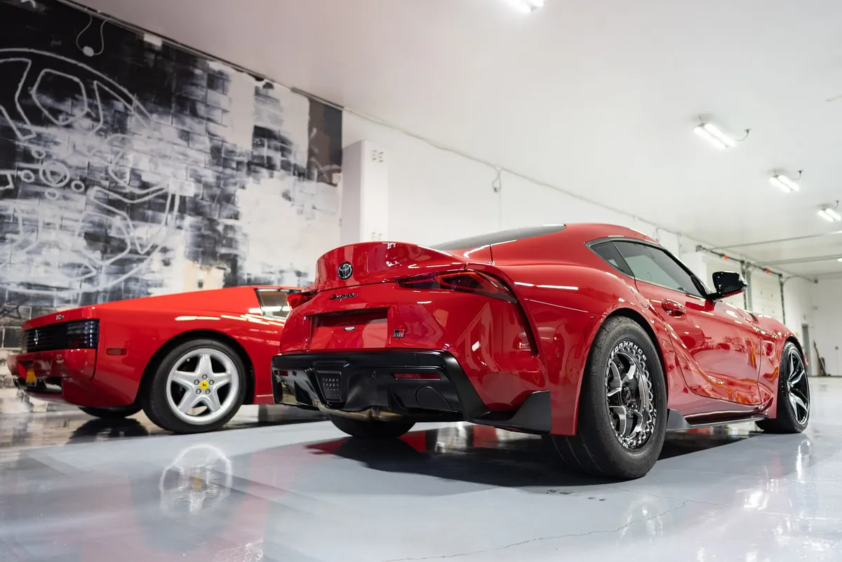 Arete Auto Salon ceramic coating work in Fairport, NY