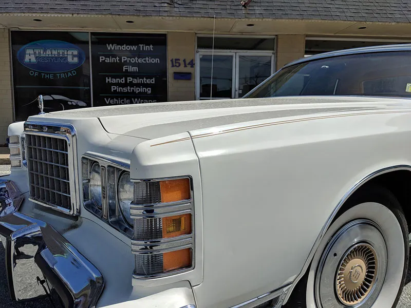 Atlantic Restyling Tint and Wraps ceramic coating work in High Point, NC