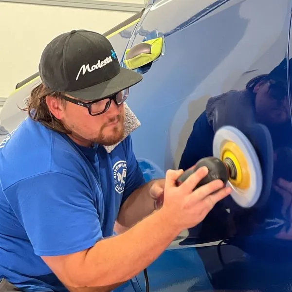 Autoworks Detailing ceramic coating work in Chester, VA