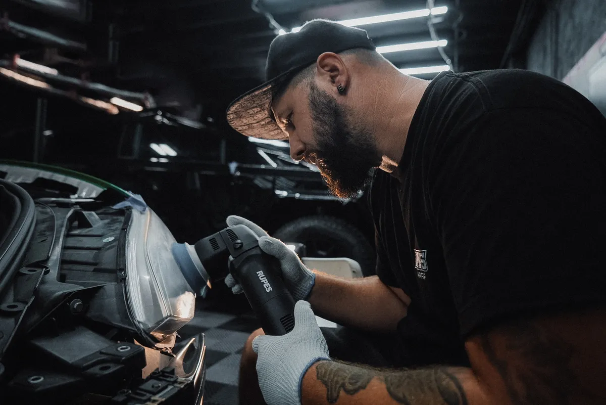 AWS Wrap ceramic coating work in Hollywood, FL