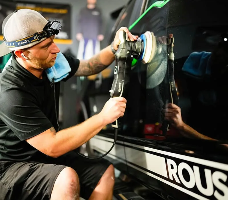 Paint correction and polishing at AZ Auto Aesthetics