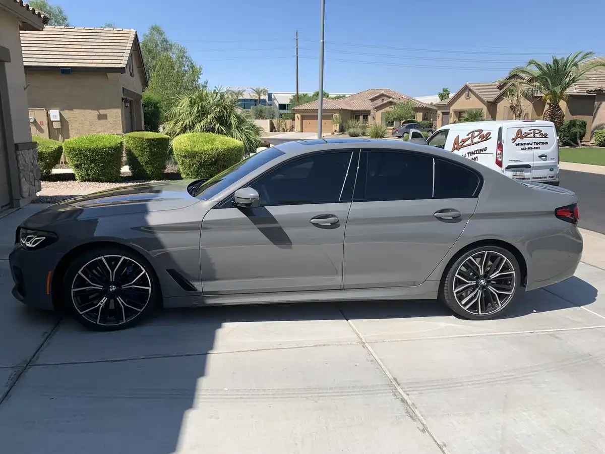 AZ Pro Window Tinting ceramic coating work in Peoria, AZ