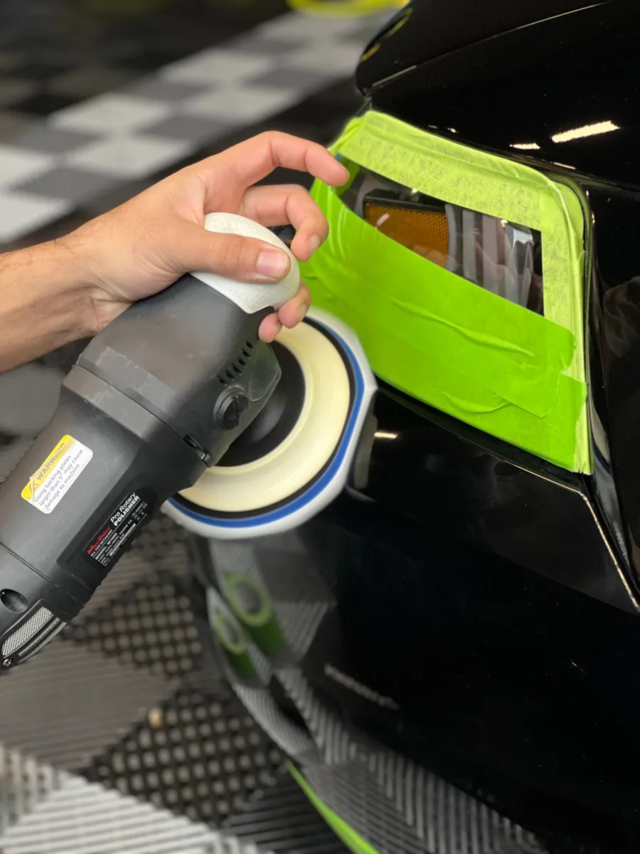 Bespoke Autocraft ceramic coating work in Los Angeles, CA