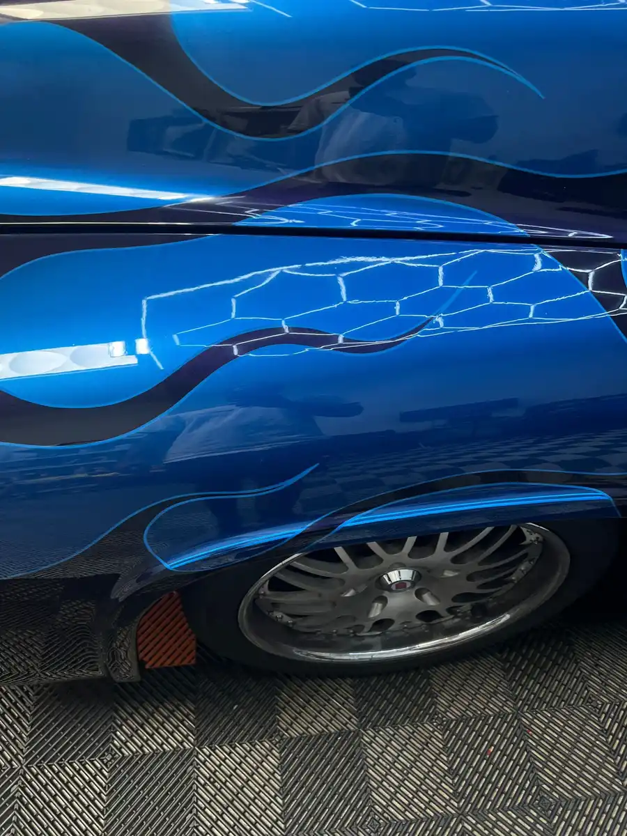 Bespoke Autocraft ceramic coating work in Los Angeles, CA