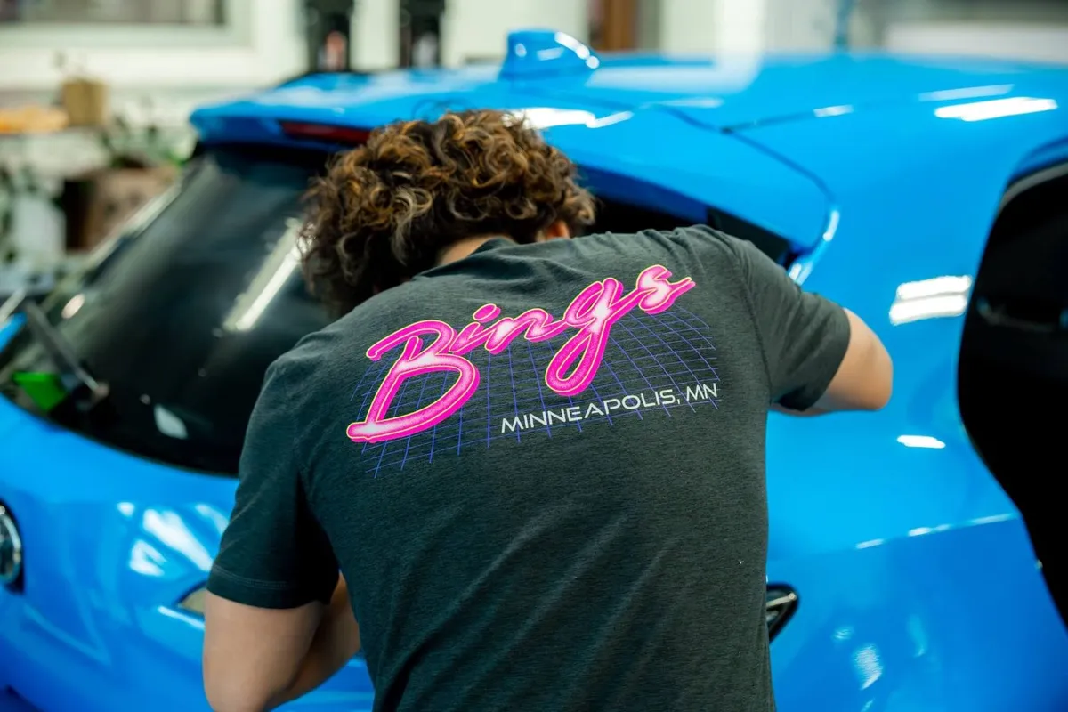 Bings ceramic coating work in Minneapolis, MN