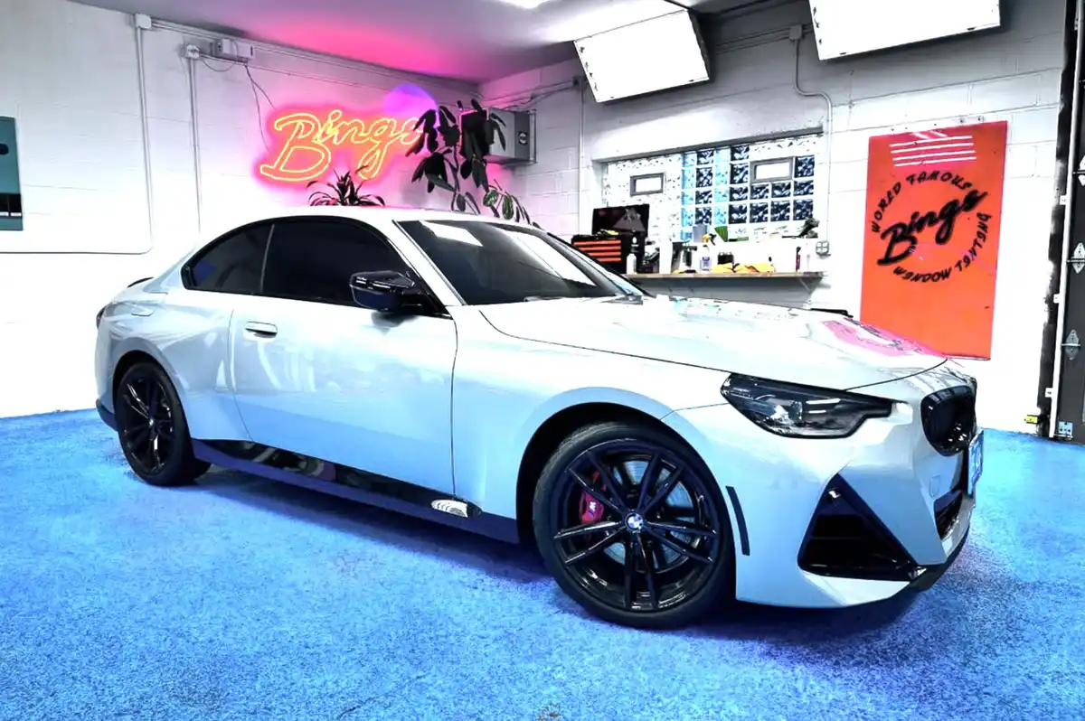 Bings ceramic coating work in Minneapolis, MN
