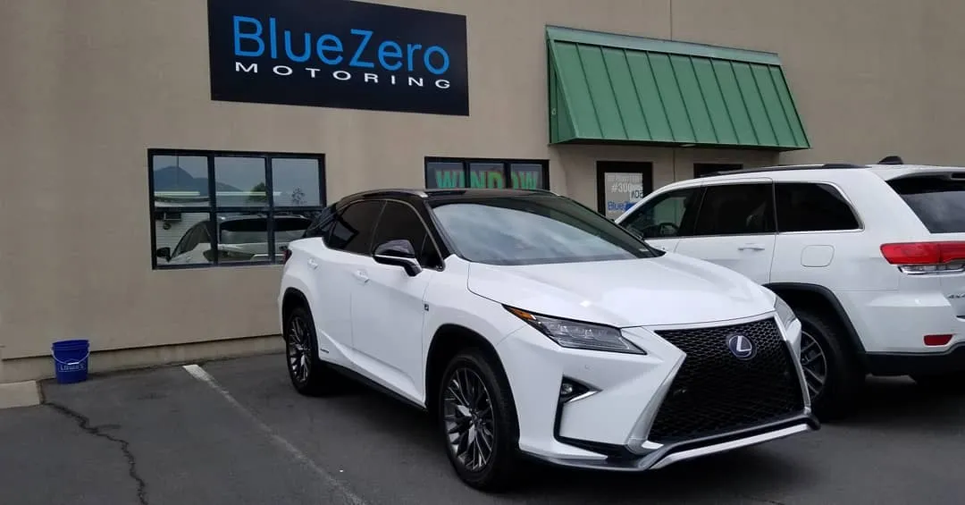 Blue Zero Motoring ceramic coating work in Salt Lake City, UT