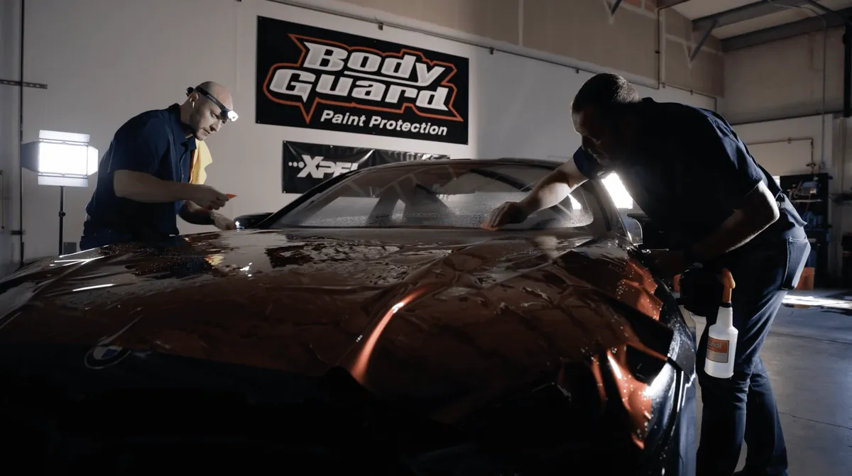 Bodyguard ceramic coating work in Eugene, OR