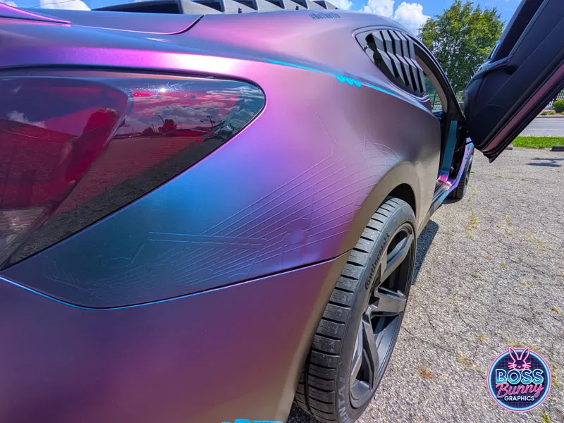 Boss Bunny Graphics ceramic coating work in Beech Grove, IN
