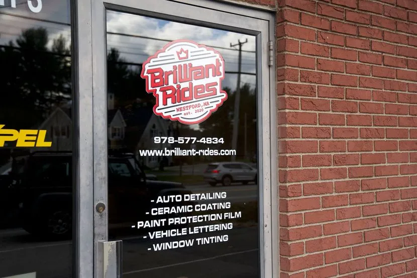 Brilliant Rides ceramic coating work in Westford, MA