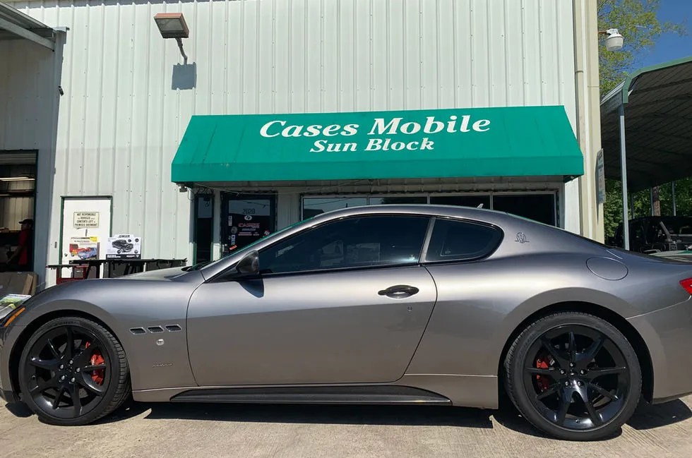 Cases Mobile Sun Block ceramic coating work in Humble, TX