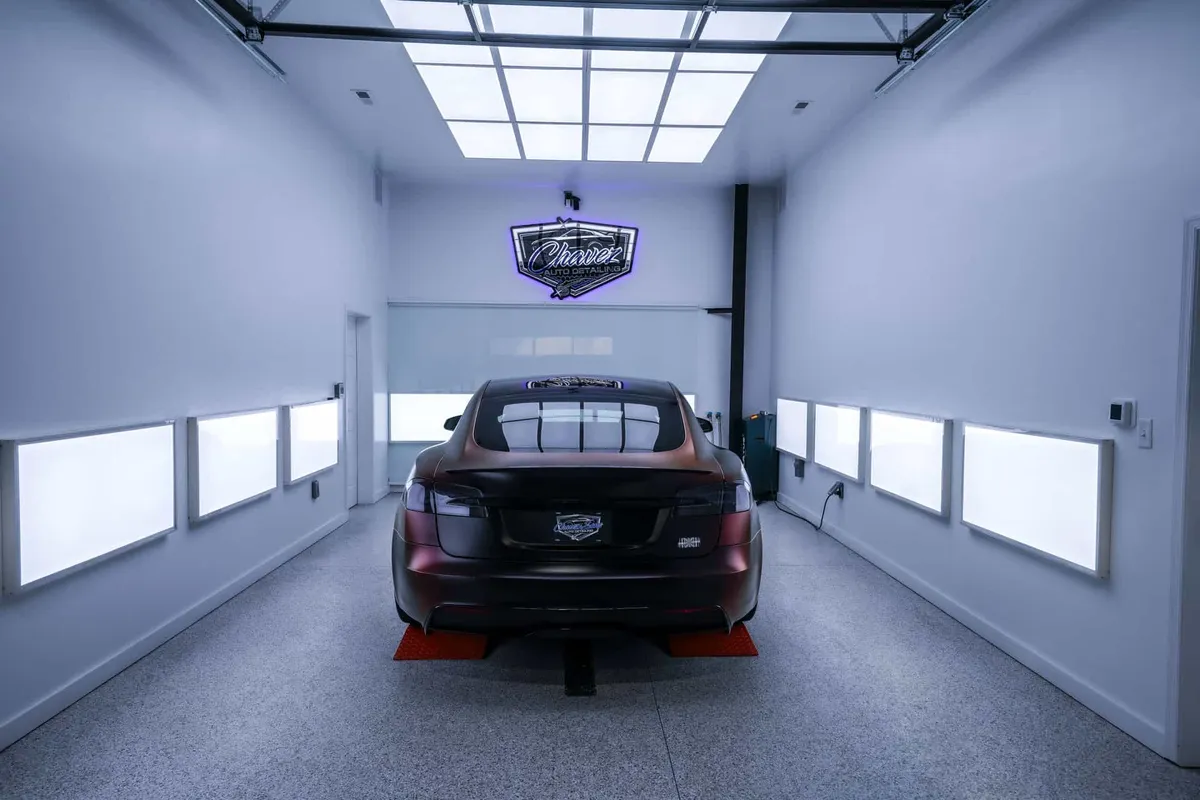 Chavez Auto Detailing ceramic coating work in Yorktown, VA