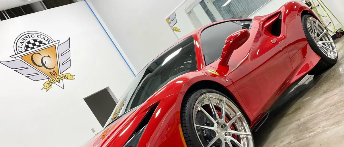 Classic Car Motoring ceramic coating work in Irondale, AL