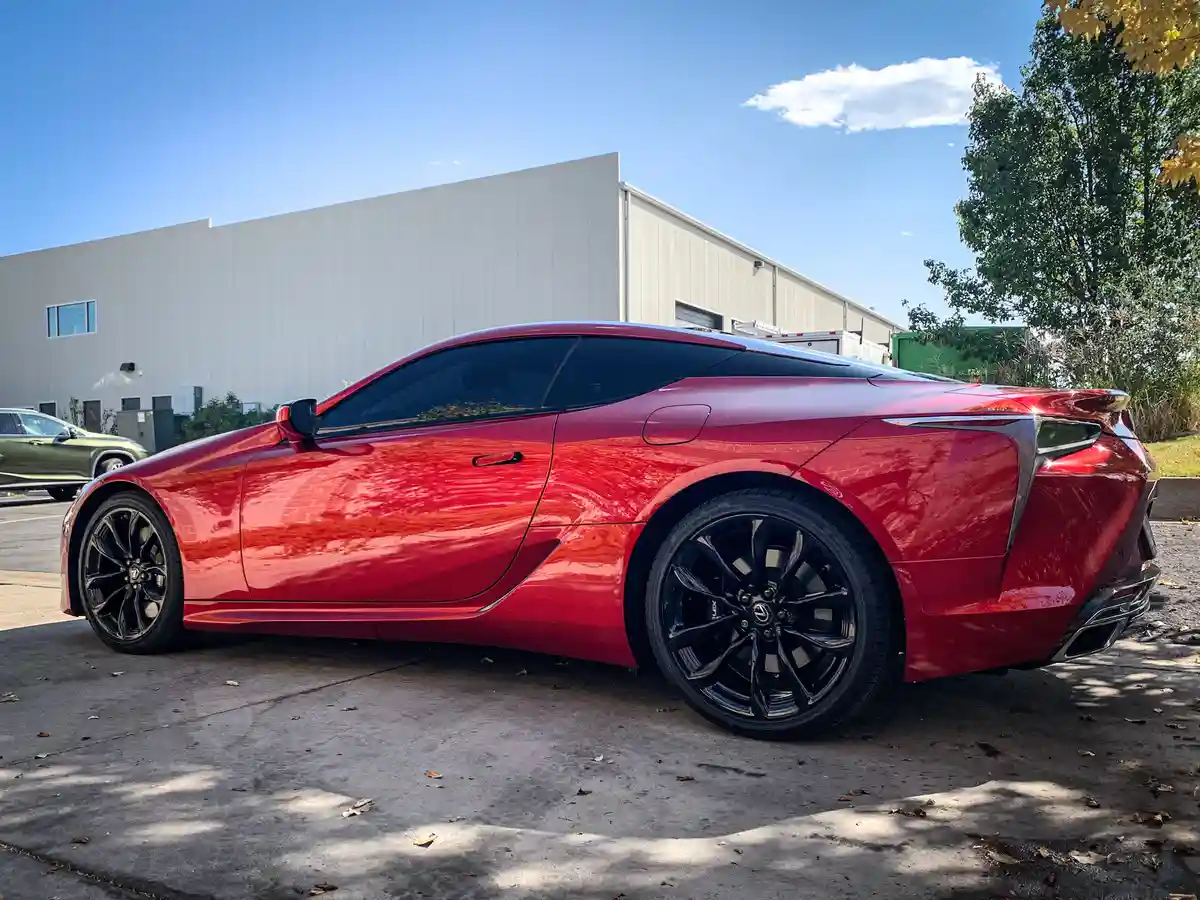 Colorado Tinting ceramic coating work in Centennial, CO