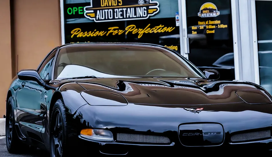 Davids Auto Detail ceramic coating work in Issaquah, WA