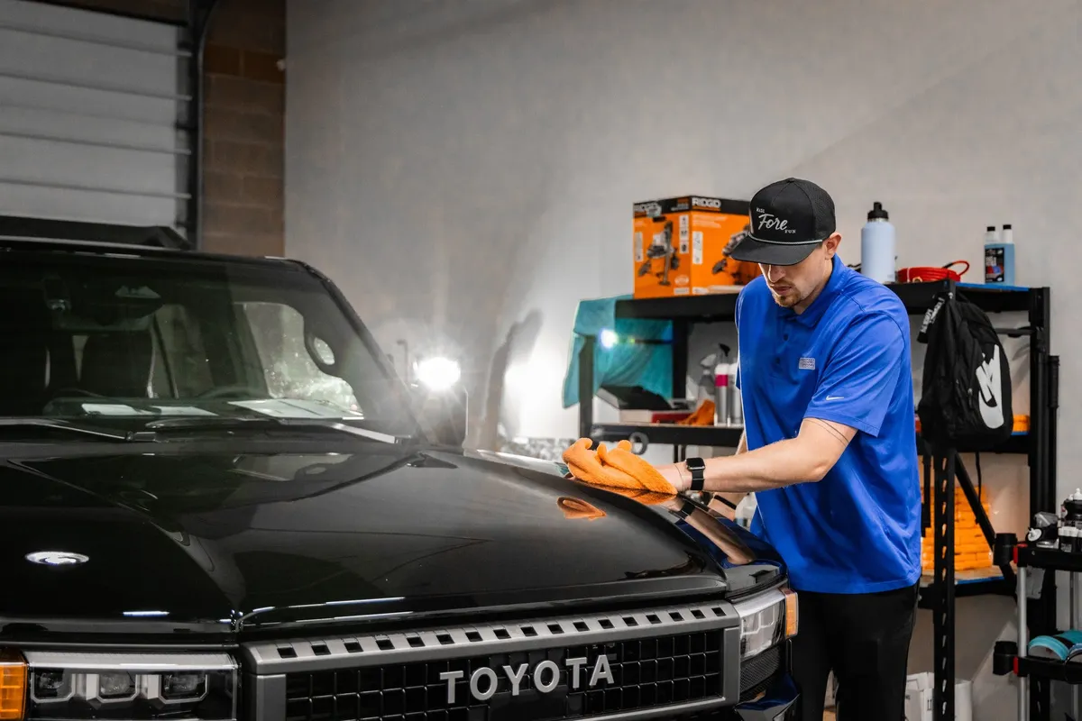 Diamond Auto Protection ceramic coating work in American Fork, UT