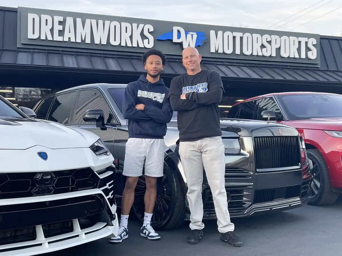 Dreamworks Motorsports ceramic coating work in Roxboro, NC