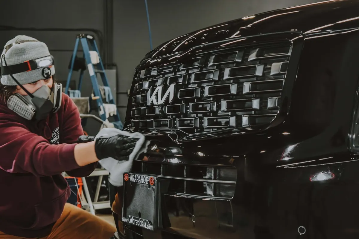 Drop Detailing ceramic coating work in Murray, UT