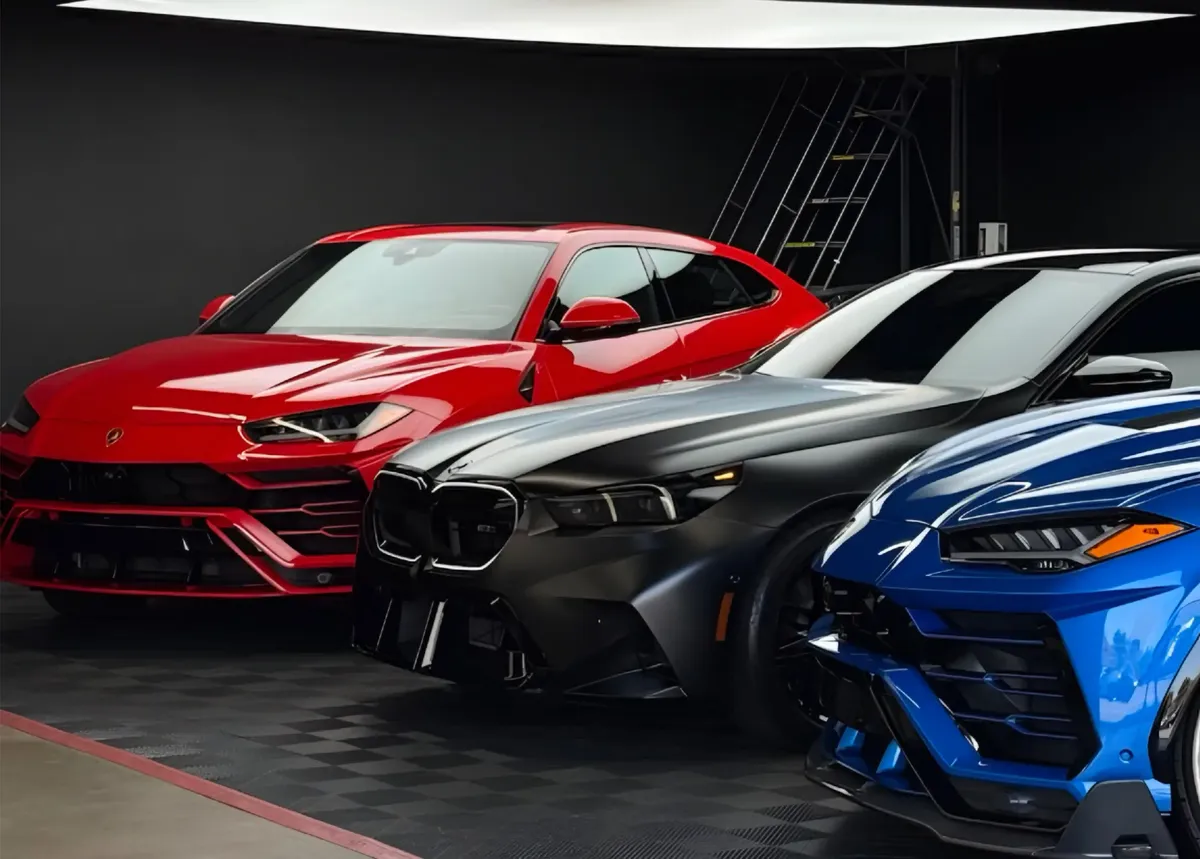 Electric Auto Films ceramic coating work in Irvine, CA