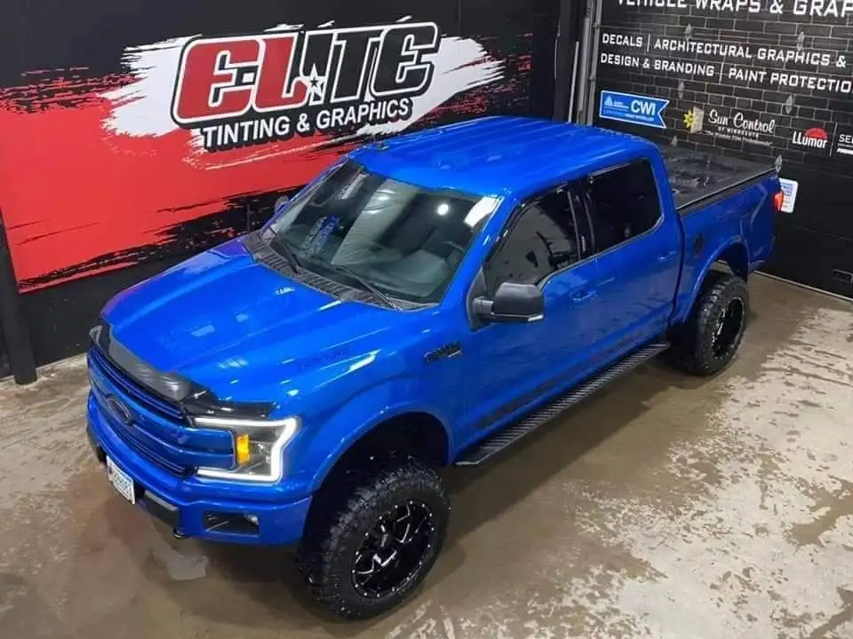 Elite Tinting and Graphics ceramic coating work in Duluth, MN