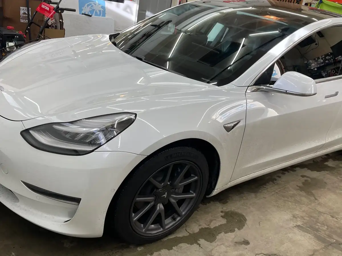 Elysian Tinting & Graphics ceramic coating work in Spokane, WA