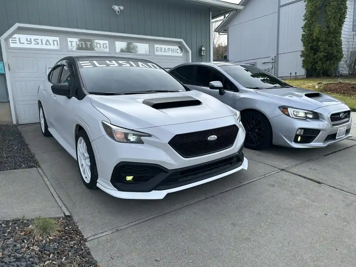 Elysian Tinting & Graphics ceramic coating work in Spokane, WA