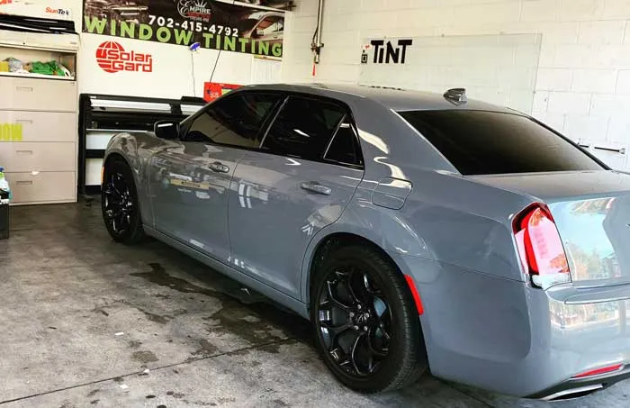 Empire Window Tint ceramic coating work in Las Vegas, NV