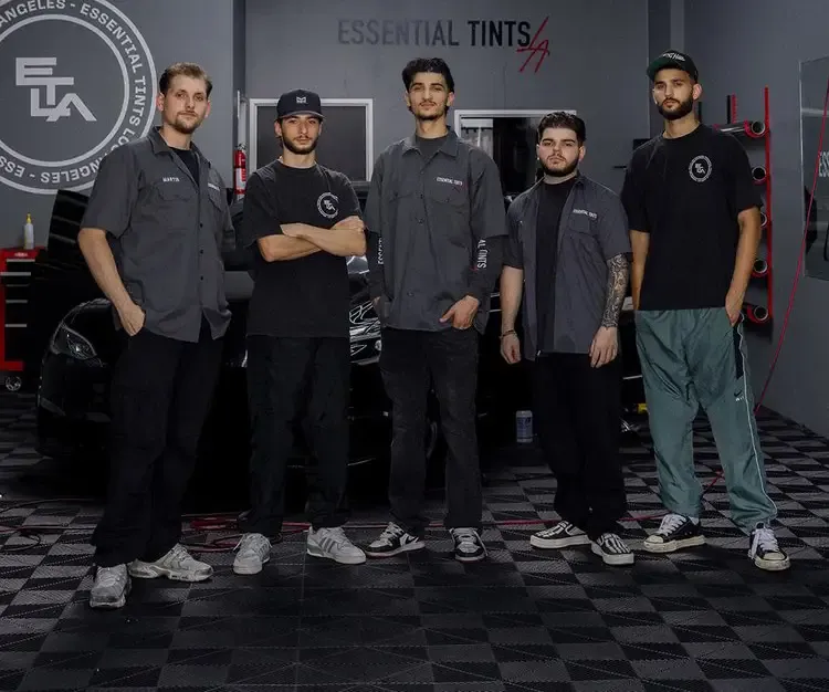 Essential Tints LA ceramic coating work in Canoga Park, CA