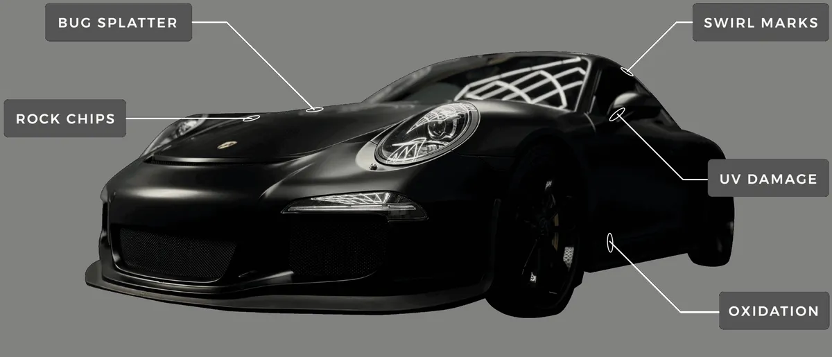 Essential Tints LA ceramic coating work in Canoga Park, CA