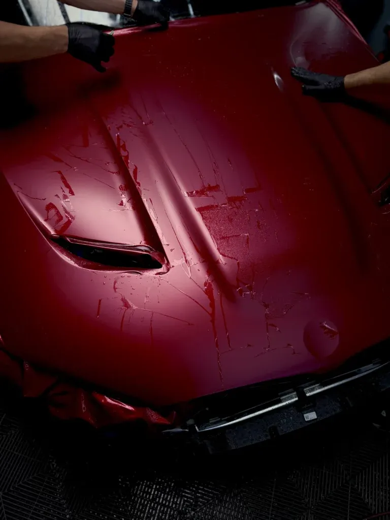 Essential Tints LA ceramic coating work in Canoga Park, CA