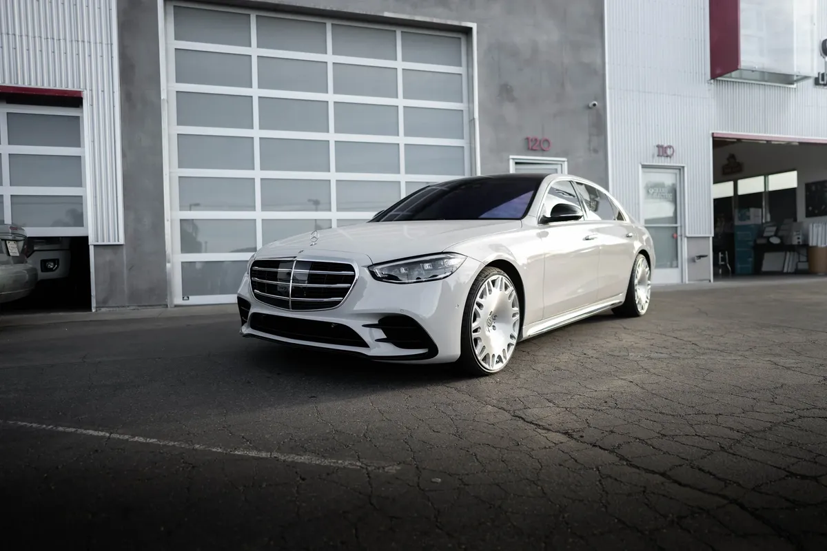 Ezie Wraps 1 ceramic coating work in Canoga, CA