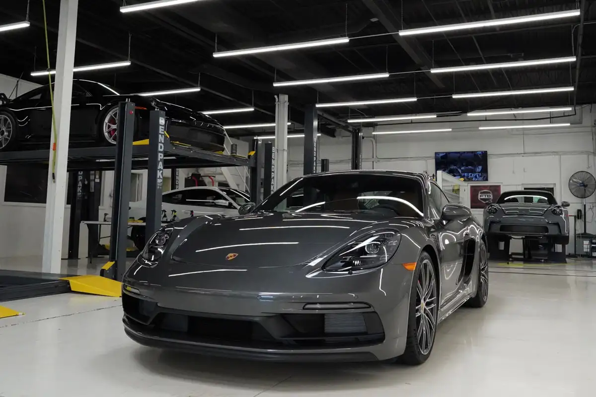 Fade to Black ceramic coating work in Clawson, MI