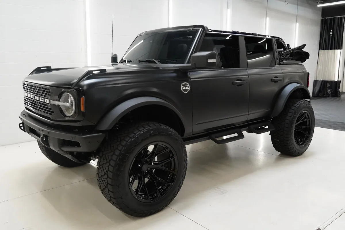 Fade to Black ceramic coating work in Clawson, MI