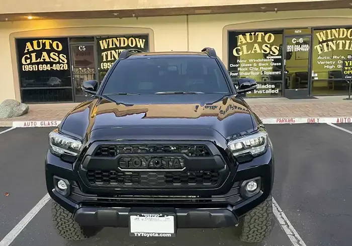 Faith Auto Glass & Tinting ceramic coating work in Temecula, CA