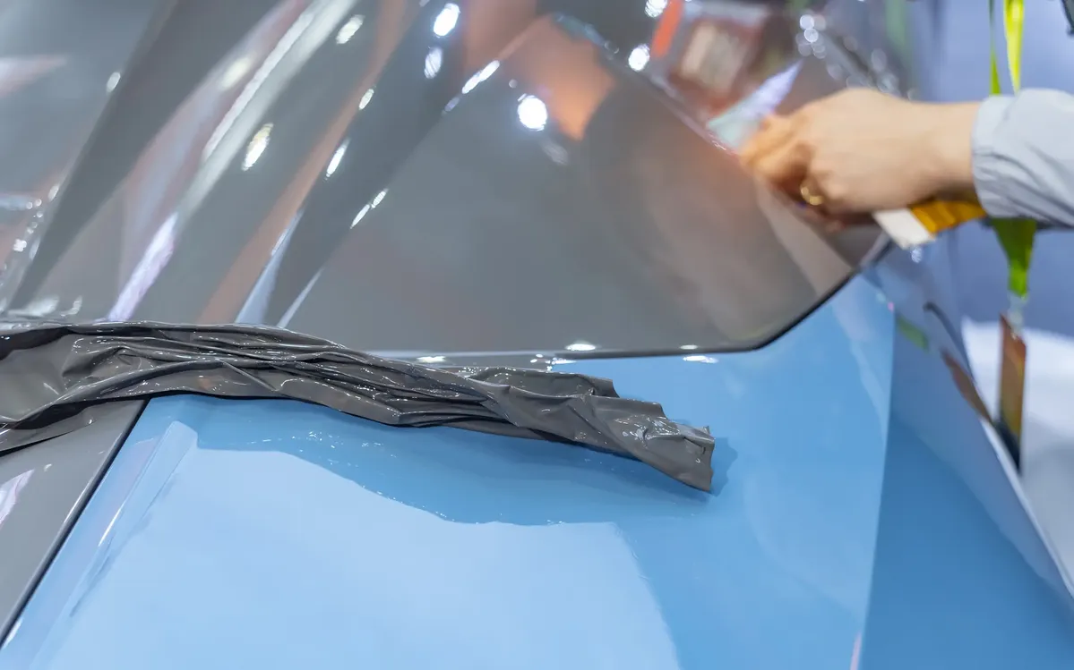 Fast Lane Window Tinting ceramic coating work in Scottsdale, AZ