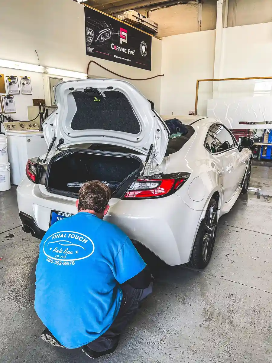 FINAL TOUCH AUTO SPA ceramic coating work in BELLINGHAM, WA