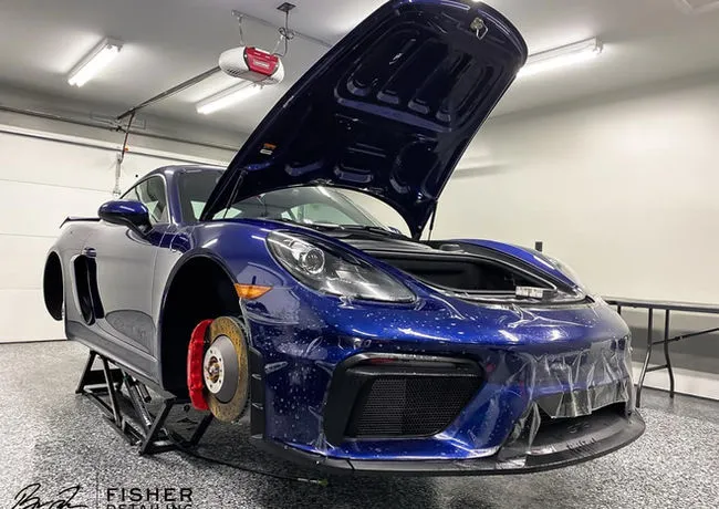 Fisher Detailing ceramic coating work in Bloomingston, IL