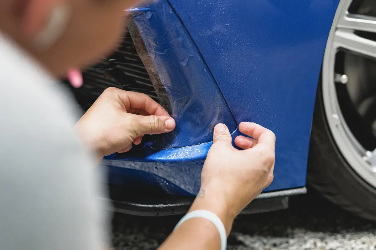 Fortified Film Solutions ceramic coating work in Grapevine, TX