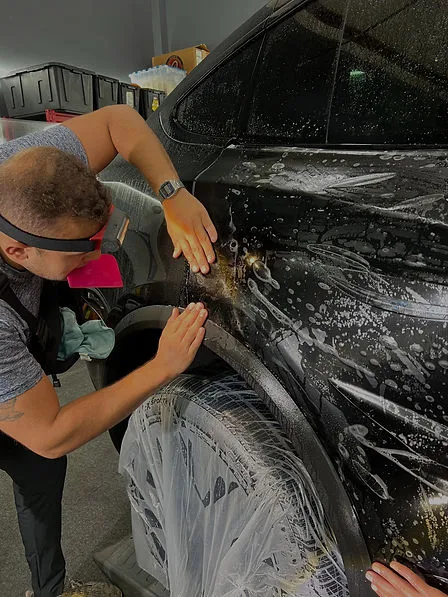 Ghost Tint ceramic coating work in Sterling, VA