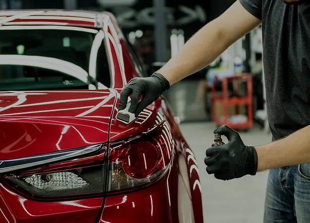 Ghost Tint ceramic coating work in Sterling, VA