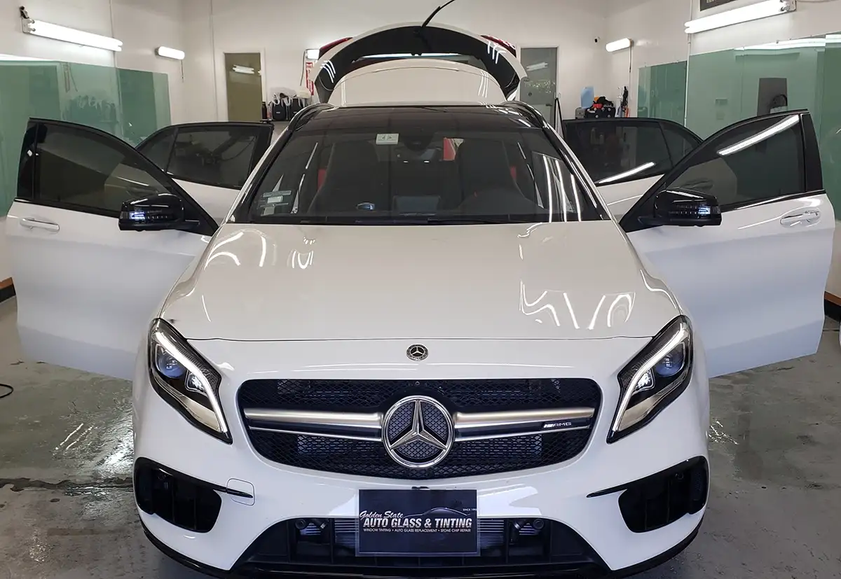Golden State Auto Glass & Tinting ceramic coating work in San Jose, CA